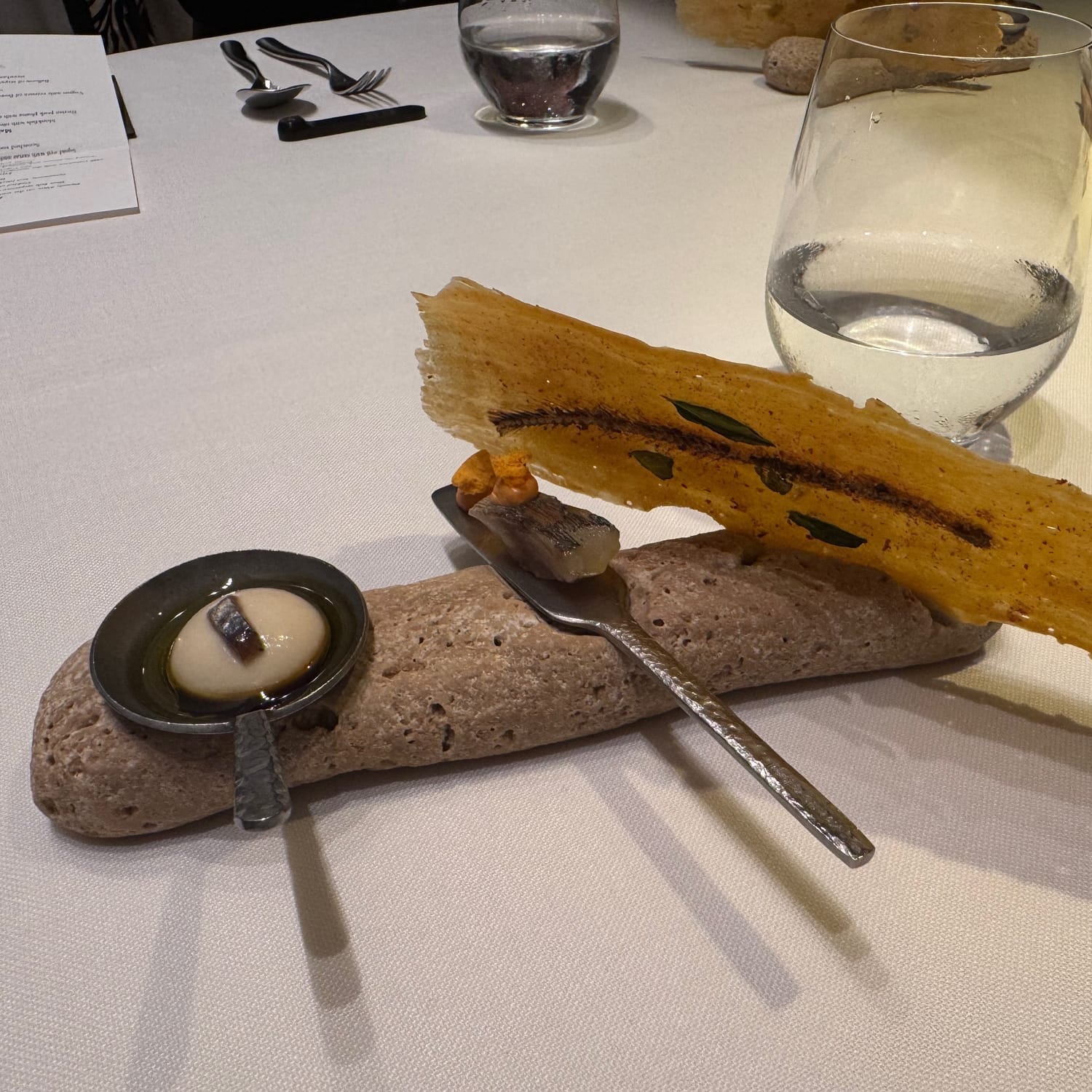 blue fish sequence at ABaC Barcelona