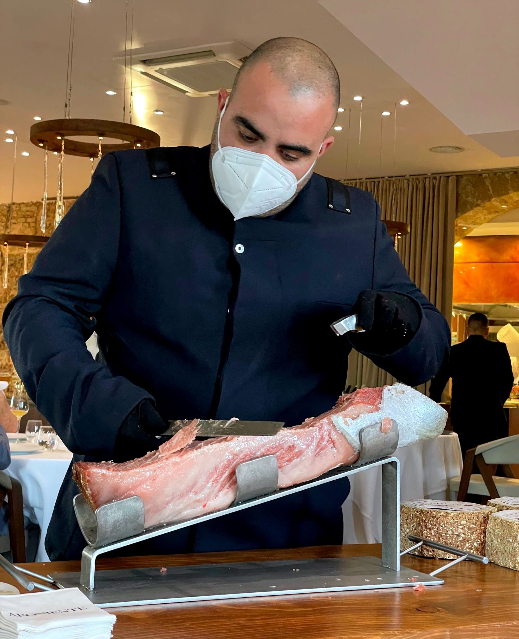 Tuna belly ham Aponiente