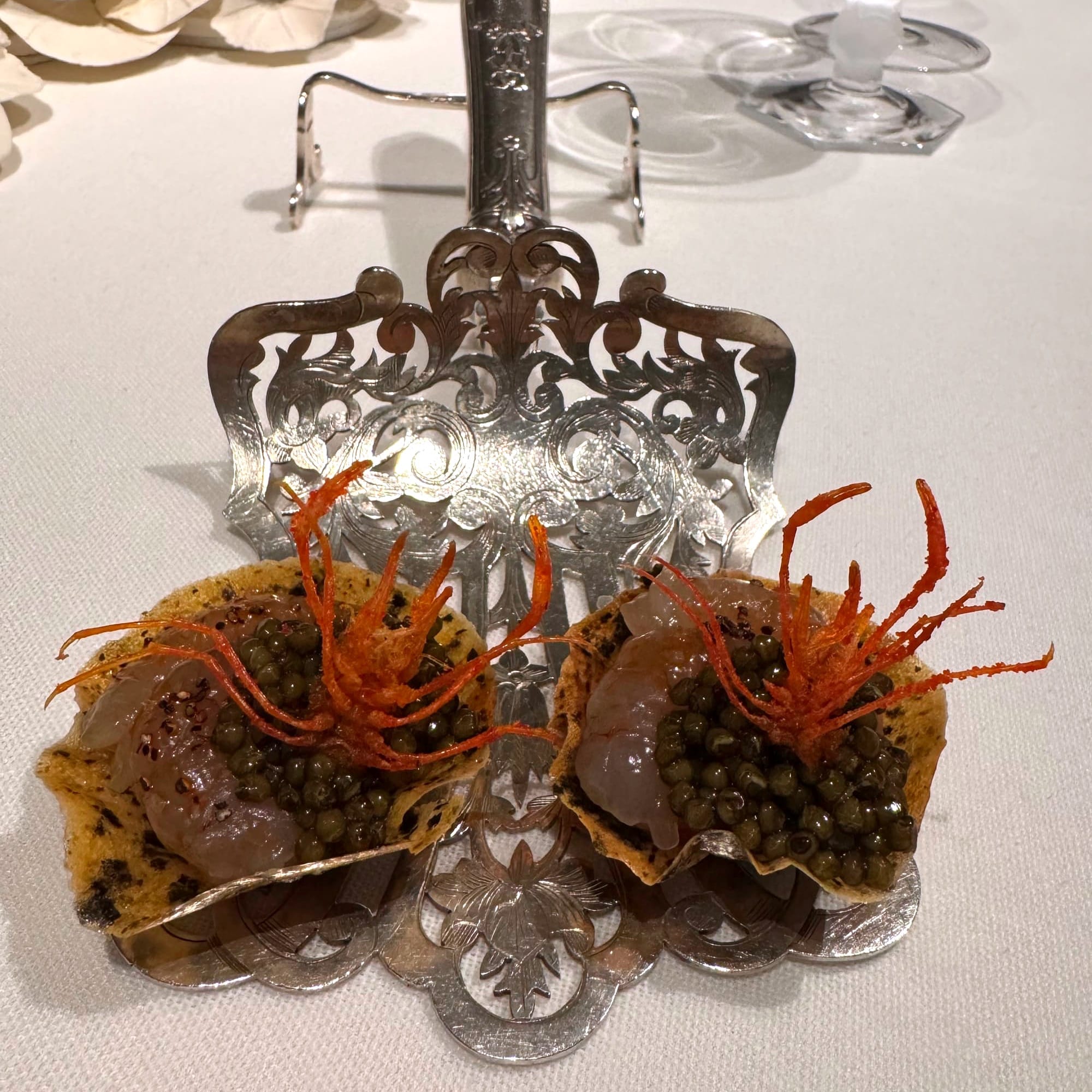 Amuse-bouches at Plénitude, Cheval Blanc Paris — Arnaud Donckele
