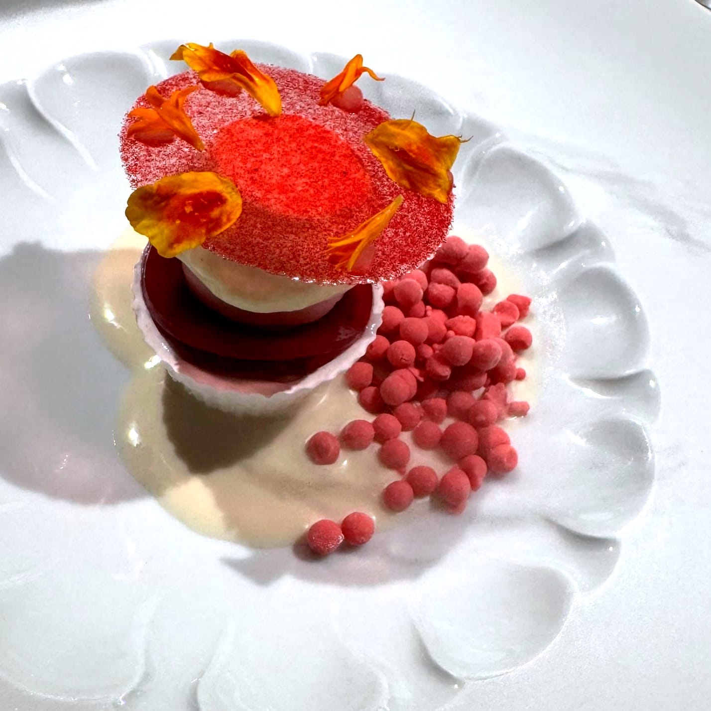 Ajoblanco of Malagan almonds at Skina Marbella